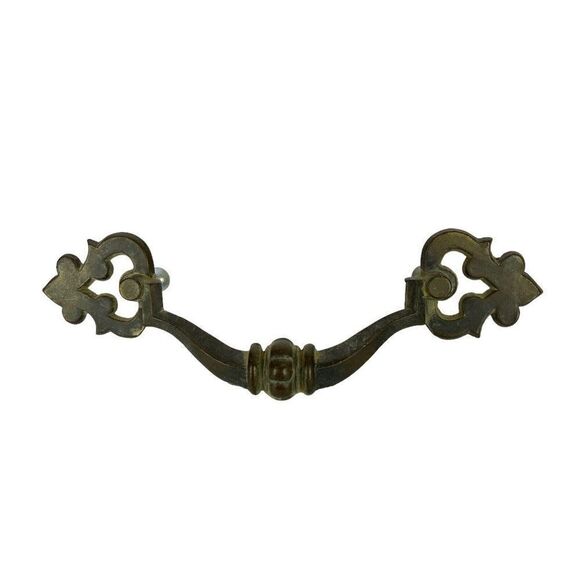 Drawer or Furniture Pull Lot of 7 Mismatched Vintage Metal Scrolls DIY Upcycle - Picture 2 of 13